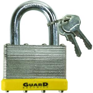 Guard Security 764 Laminated Steel Padlock with 2-5/8-Inch Standard Shackle