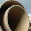 Feifeiya 4 Pack Mailing Tube 4" x 35", 3" x 35" Poster Tube with Caps Kraft Paper Cardboard Tubes Kraft Paper Storage Tubes for Shipping Storing Posters, Prints, Artwork, Crafts, or Documents