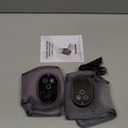 BAISEMAIN 2PCS Foot Renew Massager for Neuropathy - Ankle Heating Pad with Massage, Portable Cordless Design for Home & Travel Use, Gray