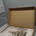 Vintage Christmas Tree Wall Art, Winter Holiday Botanical Wall Decor Paintings, Rustic Pine Tree Canvas Prints Artwork Picture for Farmhouse Mantel Bedroom Living Room 12x16 inch Wood Framed