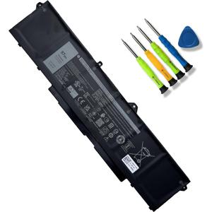 JOTACT 9JRV0 97Wh Battery Replacement for Dell Precision 3581 3571 3561 Alienware m18 R1/Alienware m17 R5 AMD Latitude 5531 5521 Series Laptop 0R05P0 05RGW 0P3TJ 53XP7 8071mAh 11.4V