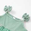 Toddler Baby Girl Dress Summer Sleeveless Cake Smash Tutu Dress Birthday Princess Party Photo Shoot Outfit 3M-4T (Green)