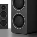 2.1 Computer Speakers with Subwoofer, 160W RMS, Bluetooth 5.3, Black | A 8-inch subwoofer, wood cabinets and silk dome tweeters. AUX/RCA, optical and coaxial inputs for PCs, TVs and turntables.