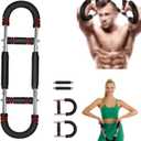 Twister Arm Trainer, Twister Arm Trainer for Men , Chest Workout Equipment Men, Adjustable 40-100lb Resistance, Portable Full Body Muscle Training for Home Gym, Arms Chest Back