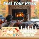 Plug in Refills Air Freshener  12 Pack Wall Plug-In Refill, Dreamy Marshmallow, Sicilian Lemon, Golden Apple, Vanilla Cake, 7.92 Fl Oz, Compatible with Air Wick & Glade, Not Include Glade Plus