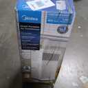 Midea 10,000 BTU ASHRAE (7,100 BTU SACC) Portable Air Conditioner, Smart Control, Cools up to 300 Sq. Ft., with Dehumidifier & Fan mode, Easy- to-use Remote Control & Window Installation Kit Included (White)