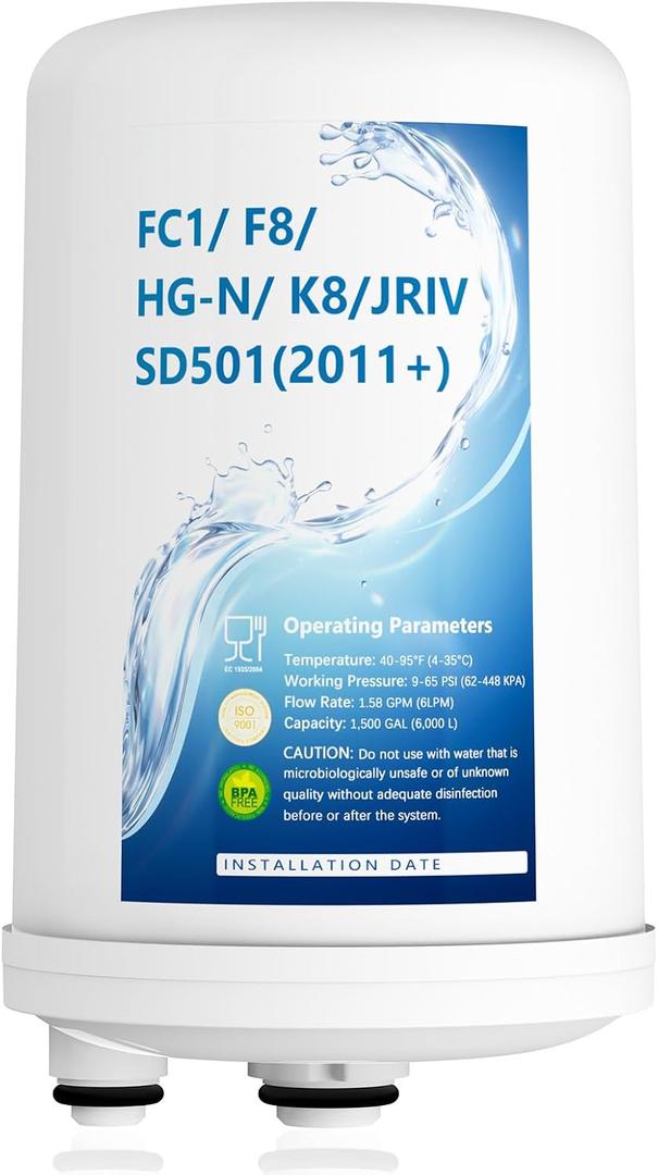 FC1 F8 HG-N Compatible with Enagic Kangen LeveLuk SD501 JrIV K8 (2011+)