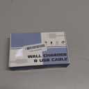 iPhone 17 Charger, 2-Pack 45W Fast Charging Dual Port Type C Power Adapter, USB C Charger Block for iPhone 17/17 Pro/17 Pro Max/Air/16/15 Pro Max/Plus, iPad, with Long 10FT USB-C Cable Cord (White)