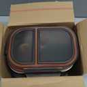 YUANYE 9 Pack 50/34/27/6oz Stainless Steel Food Storage Containers Sets, Leak-Proof Airtight Lunch Box with Lids, Small Snack Containers Oven/Dishwsher/Freezer Safe for Meal Prep, School, Work, Picnic