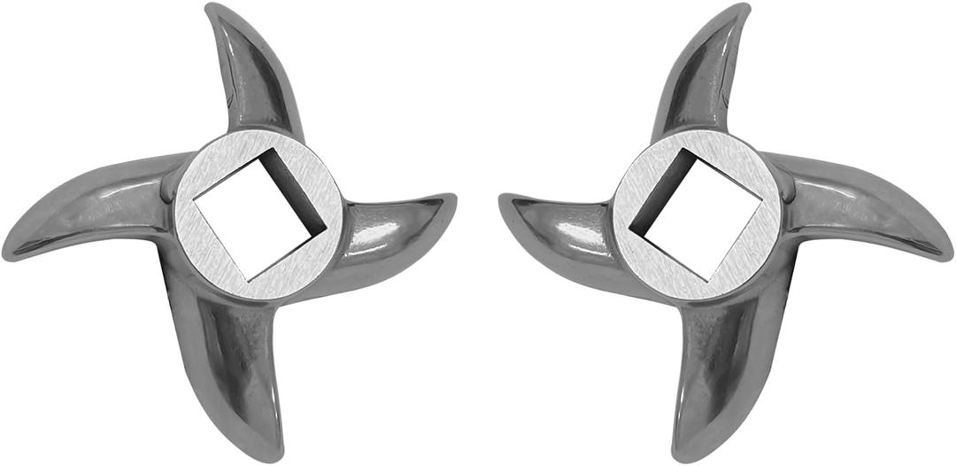 #12 Meat Grinder Blades Stainless Steel Knife Cutter Replacement