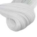 Cream White Mix Tinsel Pre stretched Braiding Hair 2 Packs Pre feathered Braid Hair Extensions 30 Inches Hair Braids
