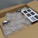 Hexagon Garage Lights: 322W 11 Grids Hexagon LED Lights - Easy Install 6500K Super Bright Honeycomb Lights Ceiling for Garage, Warehouse, Car Detailing Shop, Exhibition Hall, Gym