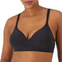 Bali Women's Comfort Revolution Wireless Bra, Full-Coverage Wirefree Bra, Cool Comfort Fabric 38B