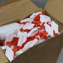 Tanlade 30 Pack Plastic Spray Bottles 16 oz Leak Proof Squirt Bottle Refillable Empty Bottles Spray Water Bottle Mist Sprayer with Red Nozzles for Hair Essential Oil Cleaning Solutions Plants Pets