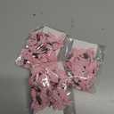 3 x 20PCS Pink Mini Bow Hair Clips Gingham Craft Hair Bows Small Bows for Hair Sweet Bowknot Hair Ribbon Clips Cute Claw Clips Hair Barrettes Accessories for Teens Women and Girls