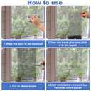 CroBlissful Extra Wide 12 inch x 20 ft Window Screen Tape Mesh Repair Strong Adhesive Waterproof Fiberglass Screen Repair Kit Patch for Window Door Tears Holes(Black)
