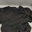 Black Dress With Zipper Down Back  Size: L 