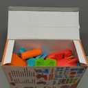 3 in 1 Color Dough Kitchen Creations Set, Ice Cream Spaghetti Burger Maker Machine, Art Crafts Food Modeling Toys, Accessories Tools Kit for Boys Girls Kids Toddlers Ages 3+ (12 Colors Dough)