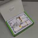 Small Dog Grooming Kit, 4 in 1 Electric Cordless Dog Paw Trimmer with Nail Grinder, Low Noise Dog Nail Trimmers, IPX7 Waterproof Small Dog Grooming Clippers for Paws, Ears, Face, Hip Hairl