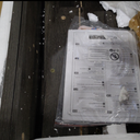 HOMCOM Farmhouse Vanity Desk with Mirror, LED Lights Makeup Vanity Table with 42 Inch Glass Tabletop, Cushioned Stool, Drawers & Shelves & Cabinet, Rustic Dressing Table Set for Bedroom, Gray