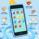 Kids Smart Phone, 3.97" Touchscreen Learning Toy with Dual Camera, 210+ Games, 190+ Drawing Activities, and 45+ Fun Stickers, 8GB Kids Cell Phone, Perfect Birthday for Ages 3-12