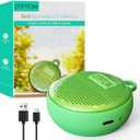 Refrigerator Deodorizer Odor Eliminator, Last for 10 Yeas Fridge Deodorizer Compact Fridge Freshener Deodorizer More Effective Than Baking Soda Bamboo Air Purifying Bags, Green