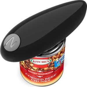 Electric Can Opener, One Touch Switch Automatic Can Opener Smooth Edge for Almost Size Cans, Best Kitchen Gadgets Food-Safe Electric Can Openers for Seniors with Arthritis