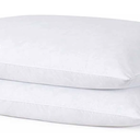 iFaon Thin Flat Slim Ultra Soft Bed Pillows Standard Size Set of 2 Pack for Sleeping, Bed Pillow for Stomach Back and Side Sleepers, Machine Washable 20x26 inches