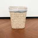 Small Drawstring Trash Bag,Easy to Tear and Pack,4-5 Gallon Garbage Bags,Thicken 100 Counts