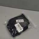 Women's Bike Shorts 4D Padded Cycling Shorts Crossover Waist Biking Shorts with Pockets Bicycle Riding, Black, S