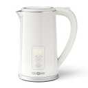 PARIS RHNE Electric Tea Kettle, 1.7L Temperature Control Electric Kettle, 4H Keep Warm Water Boiler with 6 Presets, LED Screen Electric Kettles for Boiling Water, Boil-Dry Protection, BPA Free (Ebony)