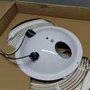 Broan-NuTone 750 Round Fan and Light Combo for Bathroom and Home, White Grille with Glass Lens, 100-Watts, 3.5 Sones, 100 CFM