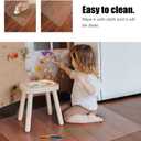 Kuyal Clear Chair mat for Hardwood Floor 51 x 63 inches Transparent Floor Mats Wood/Tile Protection Mat for Office & Home (51" X 63" Rectangle)