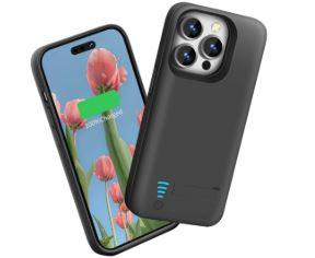 Sitong Battery Case for iPhone 16 Pro Max, 6000mAh Rechargeable Extended Battery Charging/Charger Case, Add 100% Extra Juice  Black