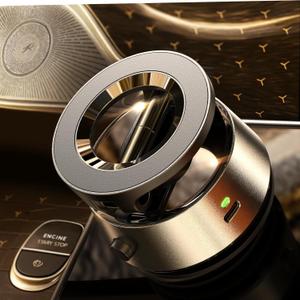 LISEN for MagSafe Suction Car Phone Holder Mount, Electric Vacuum Magnetic Phone Holder Stand, 360° Adjustable Vlogging Travel, Only for Mirror/Smooth Surface