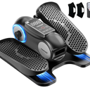 Yagud Under Desk Elliptical Machine, Elliptical Leg Exerciser as Seen on TV | Portable Quiet Electric Seated Pedal, 12 Adjustable Speed, Manual & Auto Mode, Remote Control, Gift for Senior Women & Men