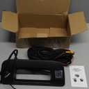 Rear View Backup Camera w/Tailgate Handle Compatible with 2007-2013 Silverado/Sierra 1500 2500HD 3500HD w/Keyhole, Backup Camera Kit, 170 Wide-Angle Lens, Black Outer Shell