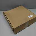 White Lamp shade, Drum Lamp Shade for Table Lamps Floor Lamp, 13" Top X 13" Bottom X 10" High White Large Line Fabric Lamp Shade, Easy Assembly Replacement Lampshade