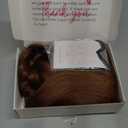 morvally Long Brown Braided Cosplay Wig for Women with Necklace Pigtails Synthetic Hair Wigs for Princess Costume Halloween Party Adult Size (Adult) (Adult (Single Unit), Brown Mix Blonde)