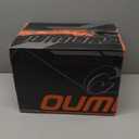 OUMURS DOT Modular Motorcycle Full Face Helmet Flip-Up Dual Visor, Lightweight & DOT Approved, Matte Black (Medium, Modular Helmet With Rear LED Lights)