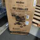Bicystar Pet Stroller for Small Dogs Cats with Wheels, Detachable Carrier, Max Load 33 lbs, Easy Folding, Compact Portable, Dog Carriage Cart Car Seat 3 in 1
