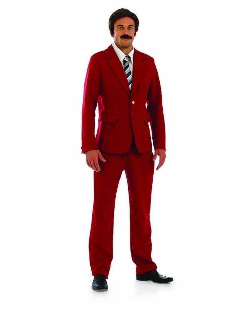 fun shack News Anchor Costume for Men, Newsreader Suit, Anchor Man Outfit, Professional Newsreader Halloween Costumes for Men, Large fun shack News Anchor Costume for Men, Newsreader Suit, Anchor Man Outfit, Professional Newsreader Halloween Costumes for Men, Large