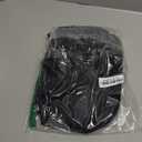 yookee home Waterproof Lunch Bag Double Layer Leakproof Neoprene Insulated Lunch Bag Freezable Black Reusable Thermal Lunch Cooler Tote Lunch Box for Boys Men Women Adult Kids for Work Outdoor