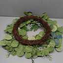 HD Designs Eucalyptus/Berry Spiral Vine Wreath