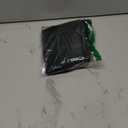 Hugut Women's Lightweight Hiking Cargo Shorts Quick Dry Athletic Shorts Camping Travel Golf Zipper Pockets Water Resistant (XX-Large, Black)