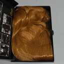 Strawberry Blonde Wig for Kids Girls Short Light Blonde Side Part, Wavy Curly Wig for Child Heat Resistant Synthetic Hair with Hair Cap