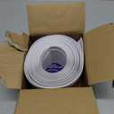 Vinyl Baseboard Molding Trim 4 Inch x 20 Feet Peel and Stick Baseboard Trim Flexible PVC Cove Base Moulding Self-Adhesive Trim for Garage Bathroom Cabinet Floor Walls, White
