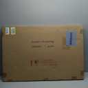 Art Hand-Painted Black and White Texture Abstract Art Oil Painting Modern Minimalist Art Painter Living Office Corridor Wall Deco Art 40x28 inches (Yi080)