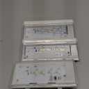 NEW 2 Pcs W10515057 & 1 Pc W10515058 LED Light SET With Tapered Lens and Bezel compatible for Whirlpool, Kenmore, Maytag, KitchenAid, Refrigerators, WPW10515057 AP6022533 PS11755866