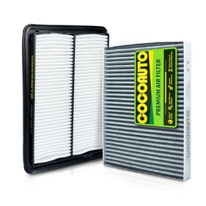 COCOAUTO Engine & Cabin Air Filter Kit for Rogue 2.5L (20142020), Rogue 2.0L Hybrid (20172019), Rogue Sport 2.0L (20172022), Qashqai 2.0L(20172023), CA11858, XA10423, 165464BA1A, 272774BA0A